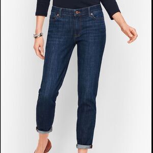 NWT Old Navy Size 4 petite dark wash jeans boyfriend